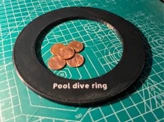 Pool dive rings