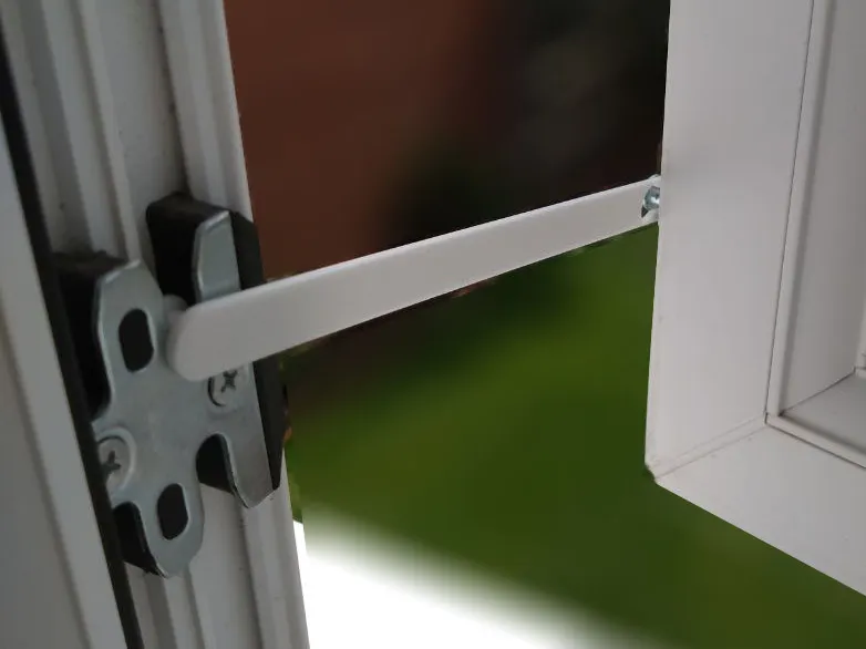 hook on UPVC Window Stopper 