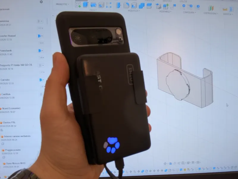 Quad Lock Mount INIU Powerbank 10000mha