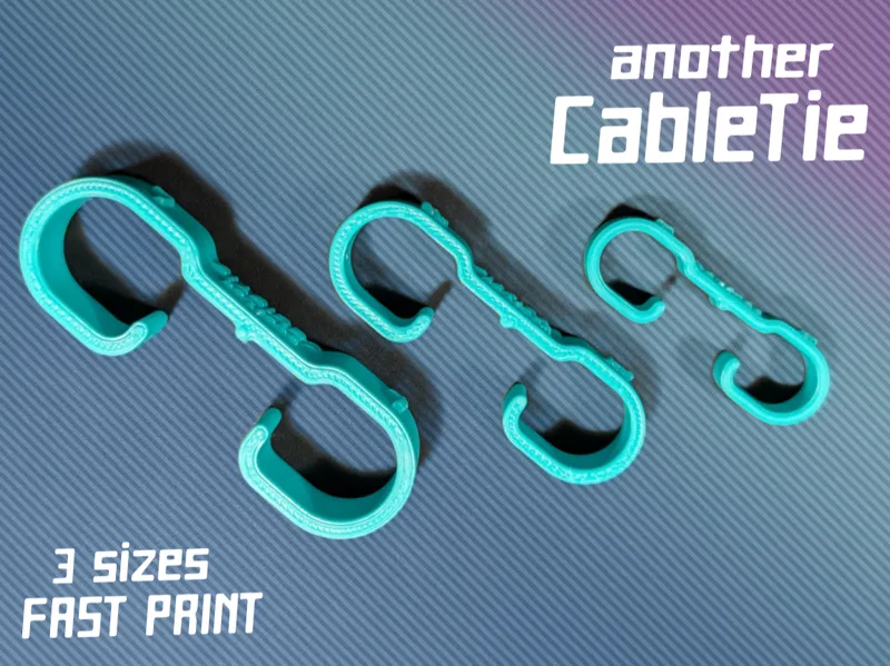 another CableTie - Reusable cable ties / organizer