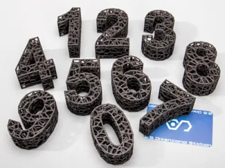 Voronoi Numbers 0-9