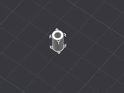 3mm to 5mm adapter from 550 dc motor to drone prop