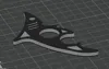 0.2mm layer, 2 walls, 100% infill, multi-color printing by layer, print one by one