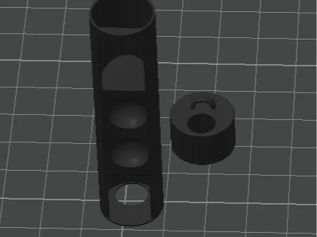 cap, test tube ( zatyczka )  15.5mm ant 