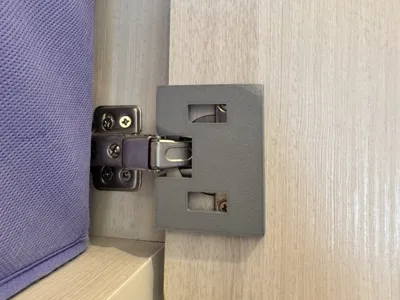 German Hinge Installation Fixing Plate (Gap 2-8mm) German hinge jig