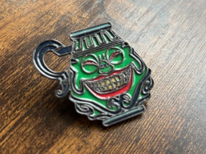 Pot of Greed Enamel Lapel Pin - Yu-Gi-Oh
