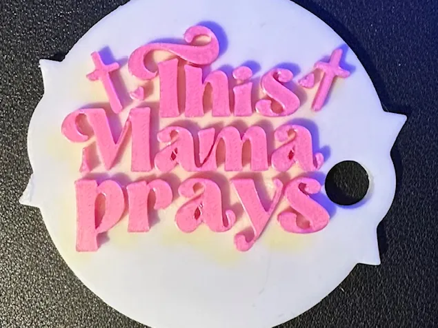 40oz Stanley Topper Round (This Mama Prays)