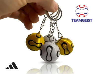 Teamgeist World Cup Football Keychain