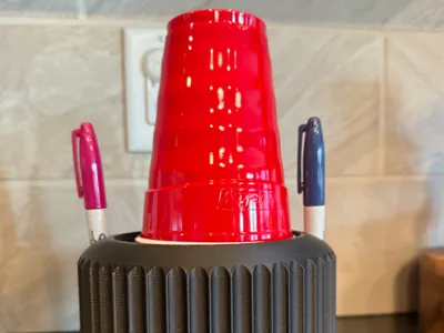 Party Cup Holder with Pen