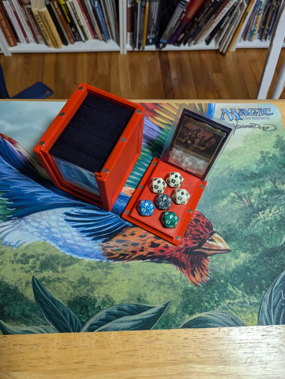 MTG Triple Sleeve Commander Display Deck Box Magic - Free 3D Print ...
