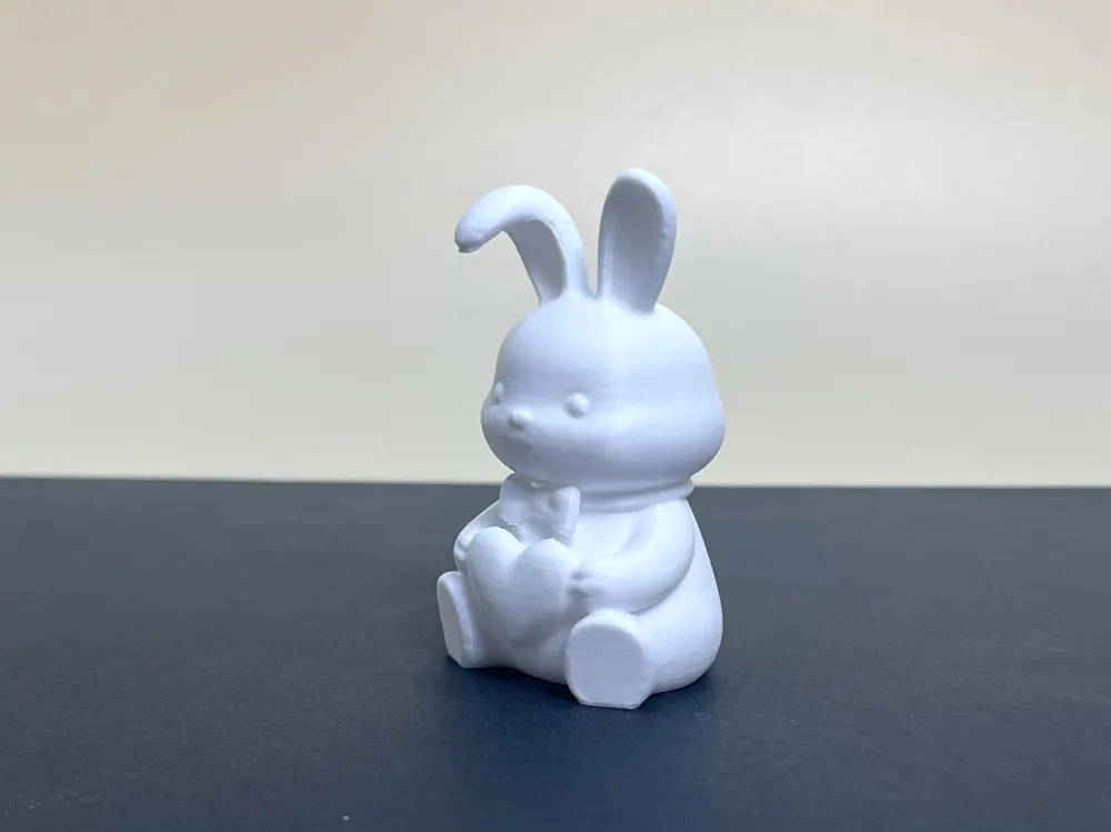 Heart Bunny - Free 3D Print Model - MakerWorld