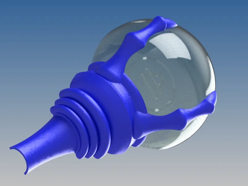 MOTU Evil-Lyn staff wall lamp (LED lamp kit 001)