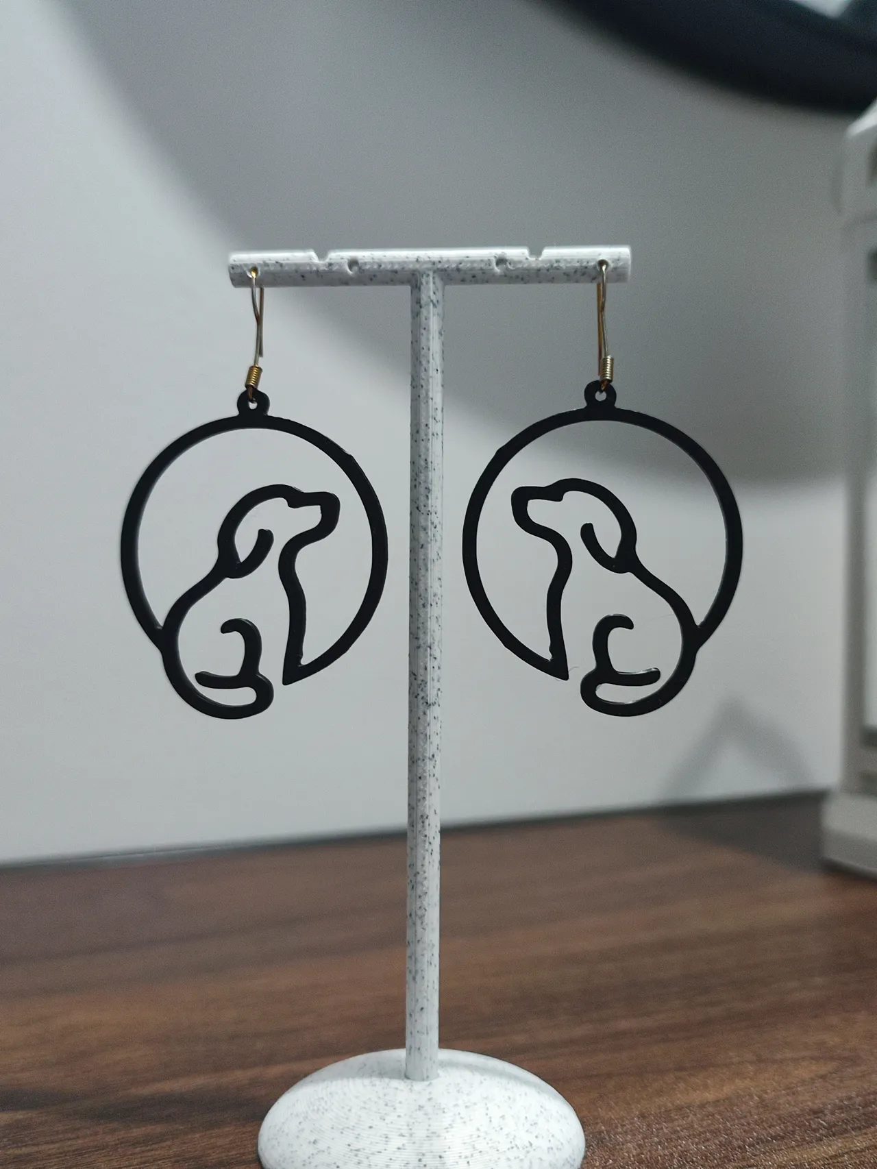 Pendientes Silueta Dog-Lover view 2