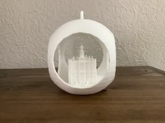 St. George Utah Temple Ornament.