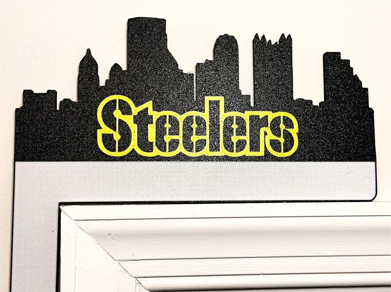 Steelers-Inspired Door Corner