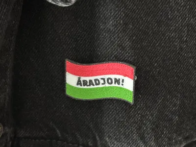 Hungarian Flag - Wave