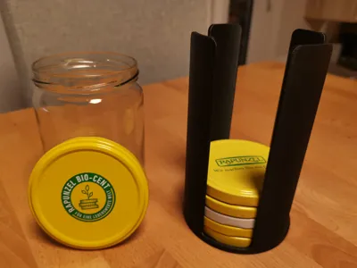 Yet Another Mason Jar Lid Holder - Bio Rapunzel