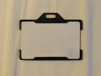 Slip-in Horizontal Badge ID Card Holder