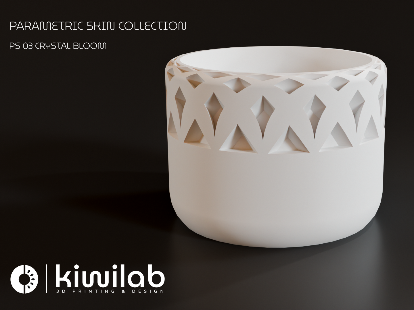 03 Crystal Bloom – Decorative Vase