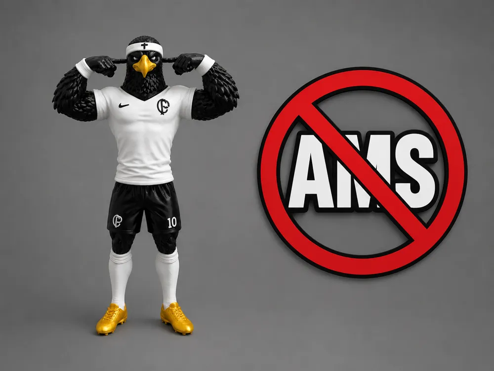 Mascote do Corinthians Sem Ams
