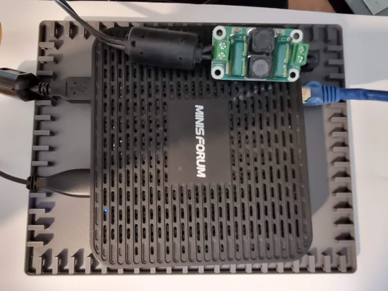 Gridfinity NUC plate