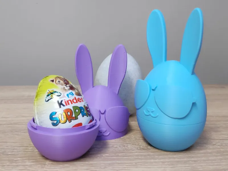 Easter Bunny Terminator BT-101 - two parts