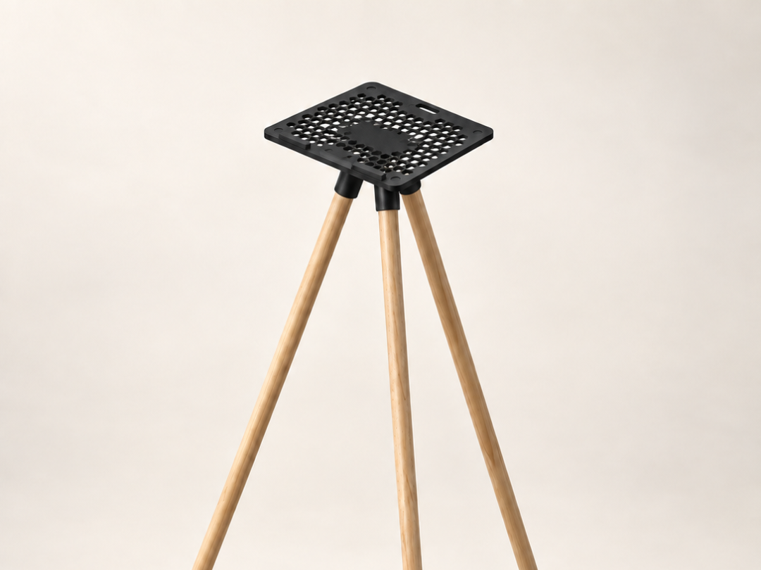 Zwift Laptop Stand – Broomstick Tripod | A1 mini 3D model