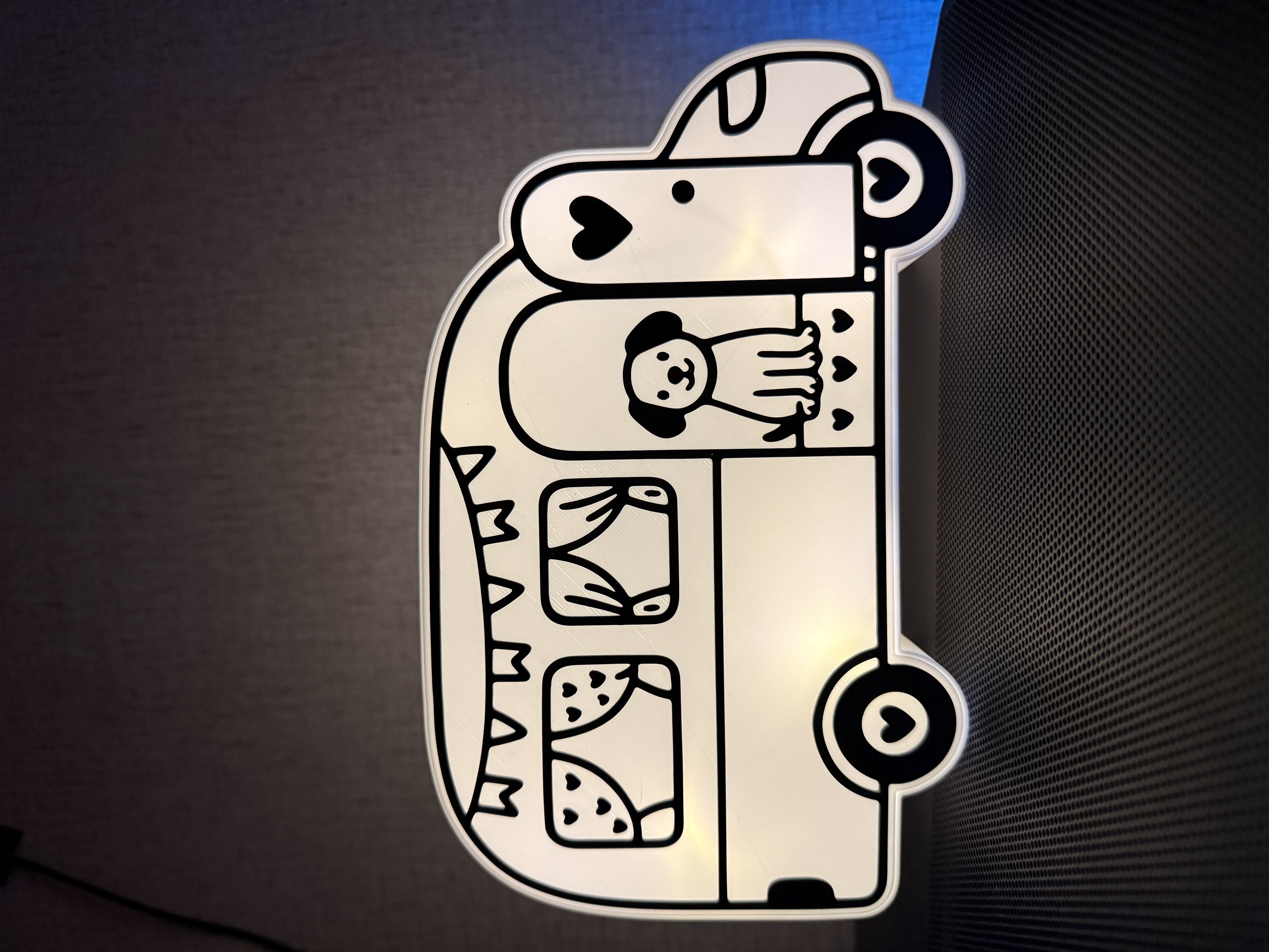 Miniatura 1 do modelo 3D Wohnmobil "Lichtkasten" 