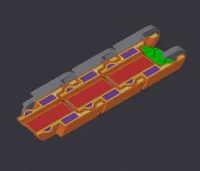 [Print Test] Print in Place Drag Chain