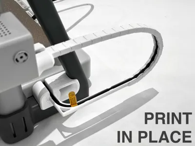 A2L Drag Chain for Z-Axis (Print in Place)
