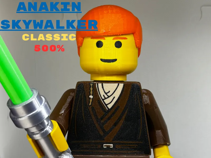 Anakin Skywalker EP.2 - Classic Brickman - 500%