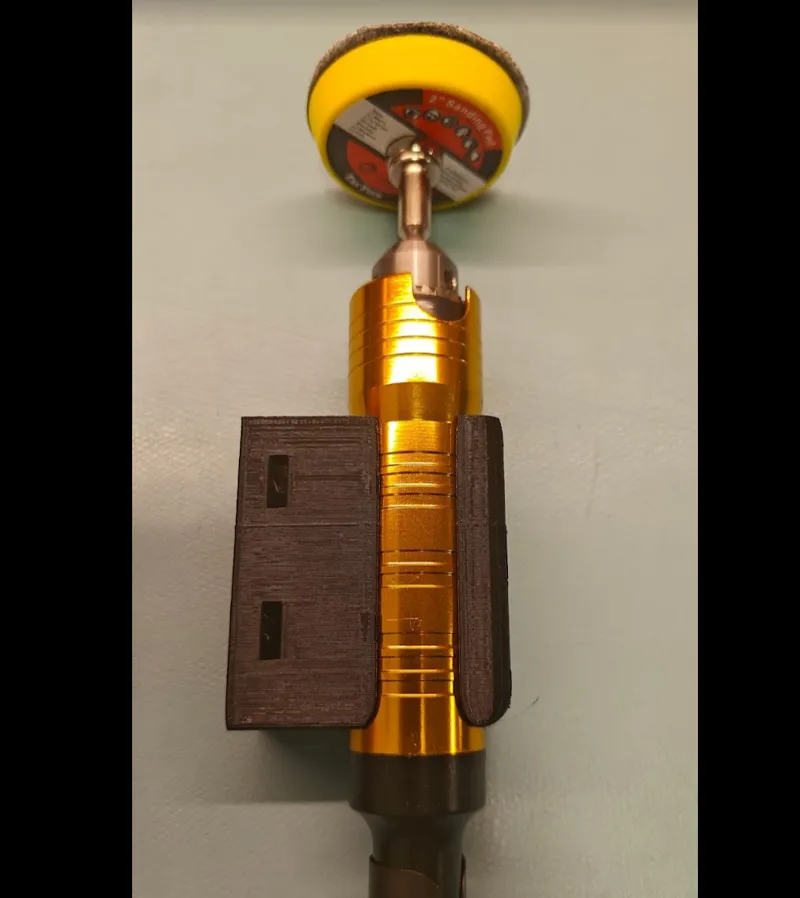 Holder for generic dremel grinder