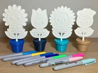 HAPPY MOTHERS DAY FLOWERS SET one colour