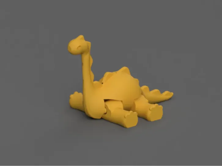 Cute articulated dino