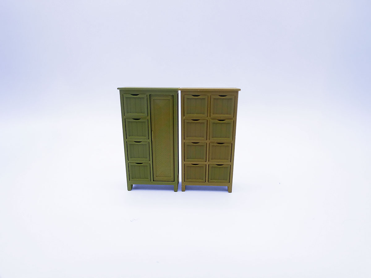 Vasagle Inspired Bathroom Floor Storage 1:12 1:18 - 1