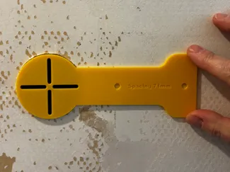 EU Drilling template electrical box