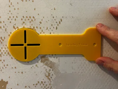 EU Drilling template electrical box