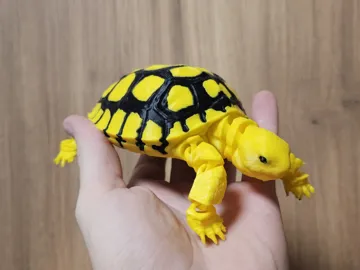 Modelo para impresión 3D: Realistic Flexi Gopher Tortoise — vista de referencia 3