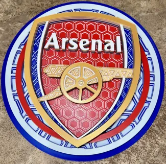 Arsenal FC Dimensional Mosiac