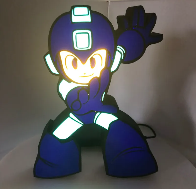 Mega Man Lightbox