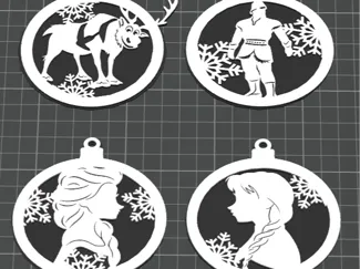 Frozen Ornaments