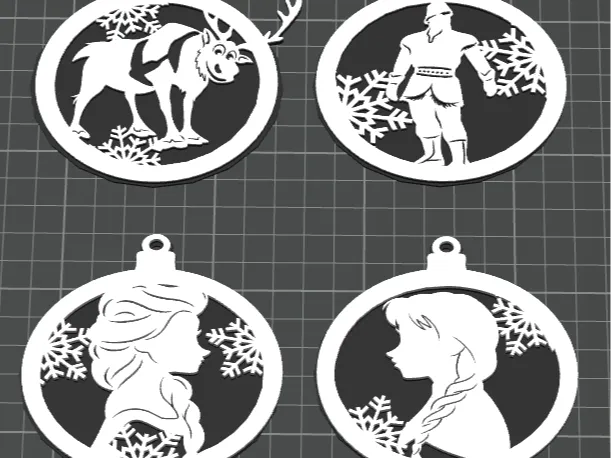 Frozen Ornaments