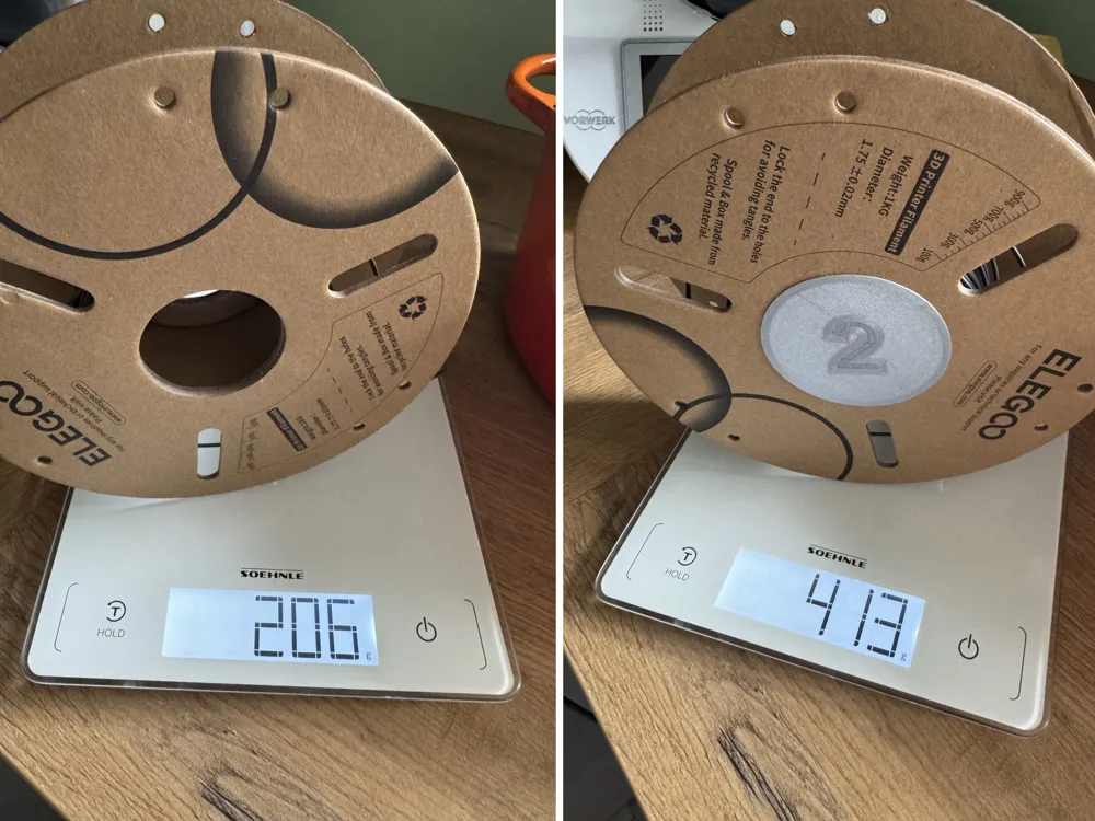 Cardboard Spool Weight - AMS - Free 3D Print Model - MakerWorld