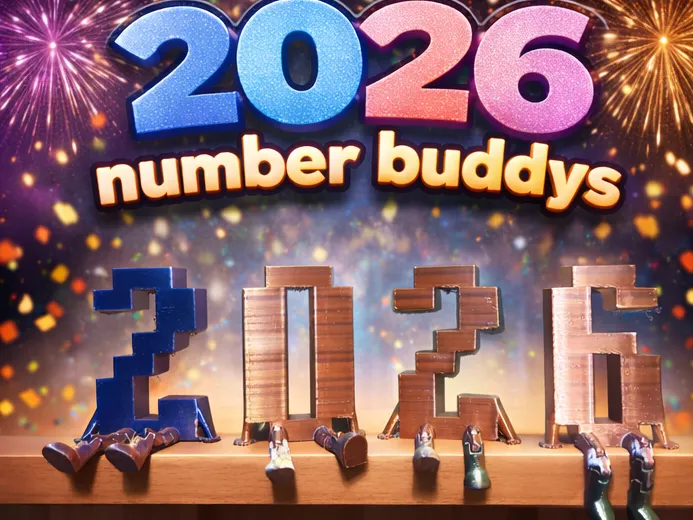2026 Flexi Feet Pixel Text