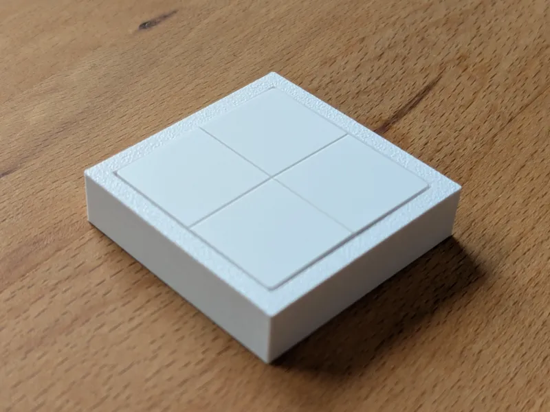 Shelly Wall Switch 4 Frame