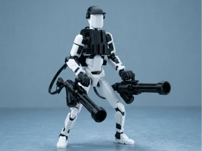 Dummy 13 Dual Minigun Set