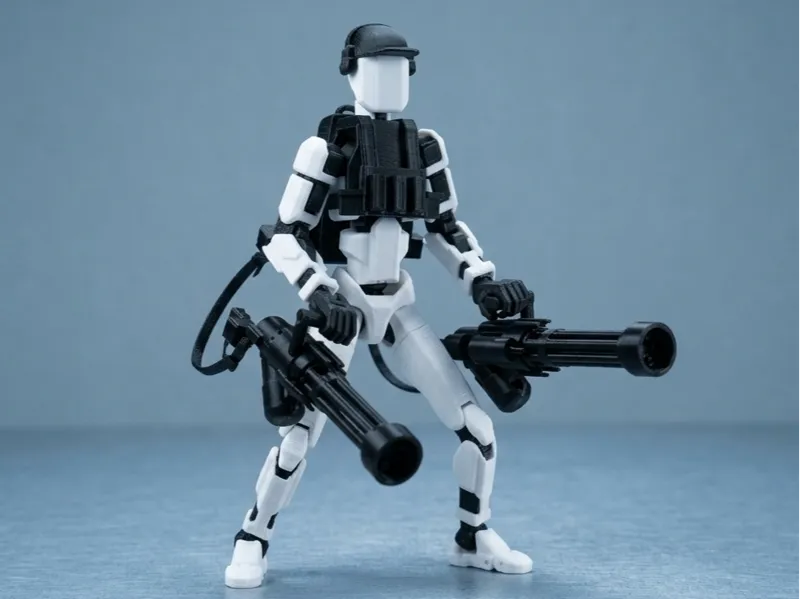 Dummy 13 Dual Minigun Set
