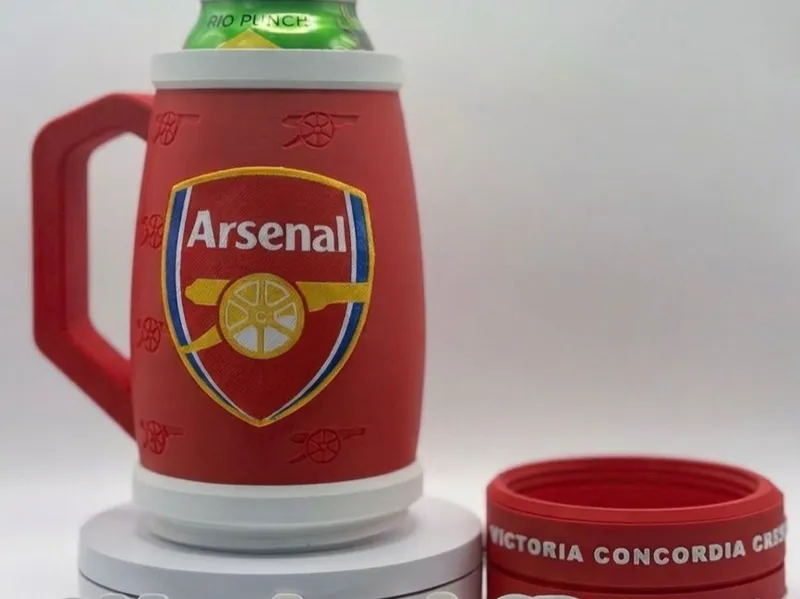 Porta-Lata com Compartimento de Petiscos  Arsenal 