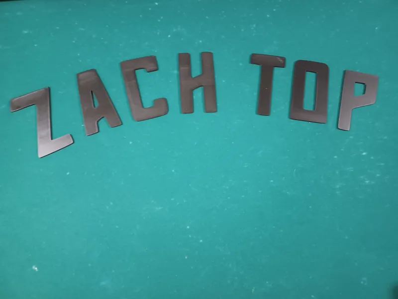 Zach Top Letters Name Wall Art