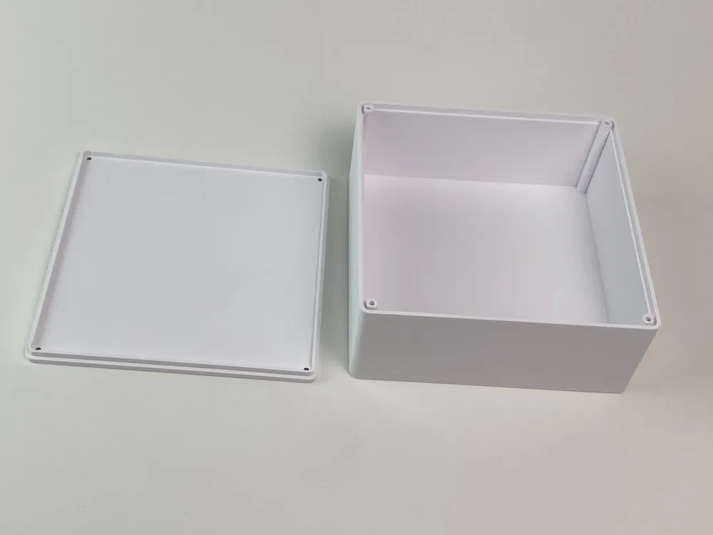 Project Box Front View Adaptable Project Box Electronics DIY Prototyping - Free 3D Print Model ...